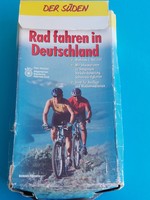 Rad fahren in Deutschland.15 darab térképpel. 4500.-Ft.