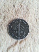 Third imperial gau winterhilfe 1 schilling (1936-37) nsdap commemorative medal