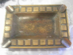 Antique bronze ornate custom heavy heavy 4 ashtray