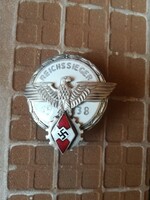 Third Imperial Reichssieger h. Jugend badge