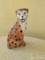 Kerámia leopárd eladó!  Szép szobor