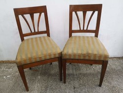 2 Biedermeier chairs