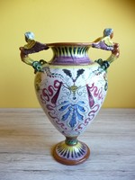 Antik olasz fajansz váza