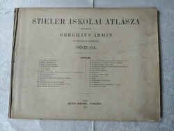 Stieler Iskolai átlásza, ford. Gönczy Pál, kijavította Berghaus Ármin. Gotha 1873