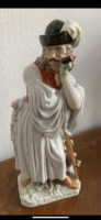 Herendi kézzel festett Búsuló juhász szobor