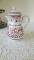 Beautiful pink flower patterned jug and pitcher