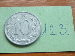 CSEHSZLOVÁKIA 10 HALERU 1966  Kremnica Mint,  ALU.123.