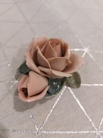 Gyönyörű antik Ens porcelán rózsapár