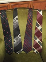 42 pcs, in one: ties from 1955-'80s