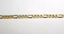 Gold figurine bracelet (zal-au102746)