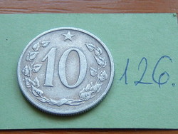 CSEHSZLOVÁKIA 10 HALERU 1963  Kremnica Mint,  ALU.126.