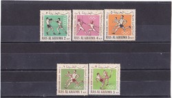 Ras al-khaimah commemorative stamps 1966