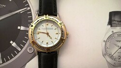 (K) beautiful mac gregor watch, steel casing, mineral glass