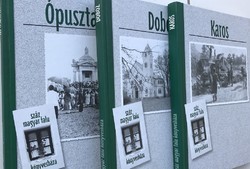 Száz magyar falu könyvesháza - 3 darab könyv a sorozatból - Doboz, Ópusztaszer, Karos