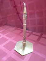 Copper minaret - heavy & detailed piece