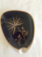 Weimar German porcelain bowl / ashtray with gilded decor.