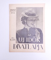 Old newspaper Spring 1938 is the fashion magazine of the new times