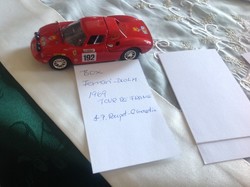 1 model of a Ferrari racing car in 1:43 scale