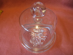 Crystal symbolic plate with cheese casing