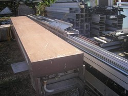 HATALMAS Retró reklám világítótábla alumíniumból  5-fm X 0.65 cm kétoldalas is lehet hatalmas méretű