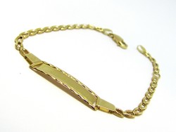 Gold children's bracelet (Kecs-au89516)