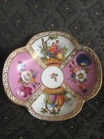 Wonderful Dresden antique porcelain bowl - 1843-1883.