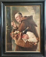Fritz dietrich dresden / abbot with an abundance basket