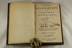 1813 - Orvosi Fűvész könyv - Diószegi Sámuel - Első kiadás Ritka teljes példány Szép füvészkönyv