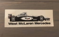 Forma 1 matrica West McLaren Mercedes