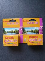 Kodak színes filmek 2 db