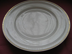 Haviland France Limoges fehér aranyozott szélű tányér