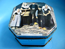 Gyűjtői fém doboz ,holland család,L.J.JOOSSE-MIDDELBURG ROOMBOTER BABBELAARS