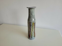 Régi retro kerámia váza 39 cm mid century