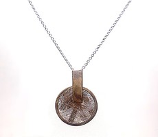Silver chain with pendant (zal-ag101713)