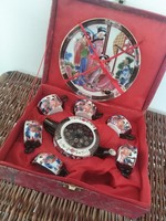 Picur - kínai teás szett / porcelán - dobozos