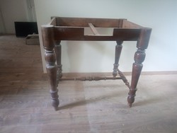 Meseszép antik asztalláb - asztalkeret