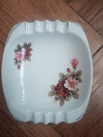 Beautiful flawless rose raven ashtray from the 1950s-60s