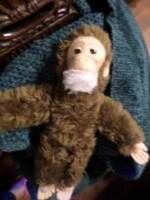 33 cm-es , vicces , retro majom , szép állapotban .
