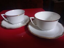 Art deco Zsolnay manófüles teás/csokoládés csésze pár