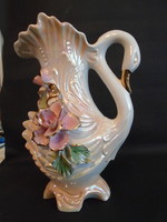 Beautiful antique large Basano vase, flawless piece