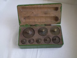 Old copper weights