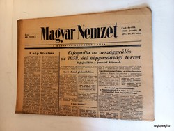 1958 január 30  /  Magyar Nemzet  /  Születésnapra!? EREDETI ÚJSÁG! Ssz.:  22279