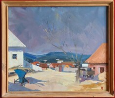 Ősz Dénes (1915 - 1980) festmény