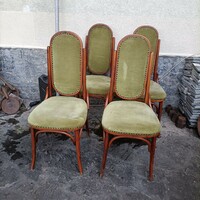 4 hajlított Thonet szék együtt