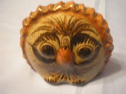 Ú2-6 owl ornament leaf weight double-sided high-gloss rarity