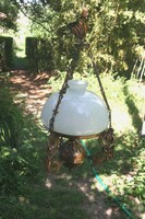 Antik szecessziós lüszter lámpa