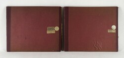 1I123 Old Large Drawing Folder 30 x 37 cm, 2 pcs
