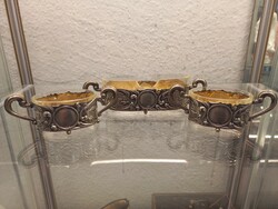Antique silver set