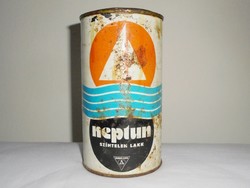Retro paint box - neptune colorless varnish - budalak manufacturer - from 1970s