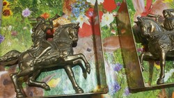 Bronze history equestrian bookstore pair for sale worth 50,000 ft